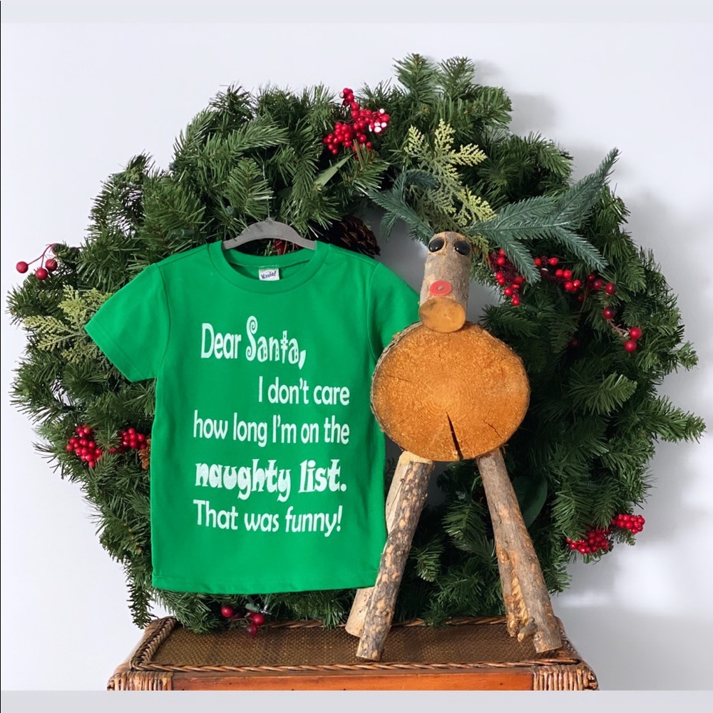 DEAR SANTA Holiday TODDLER / KIDS tee